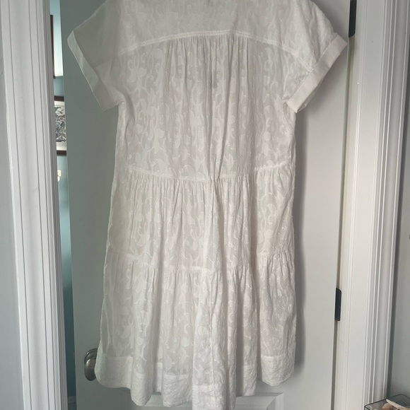 ME+EM White Textured Mini Dress - Picture 3 of 3